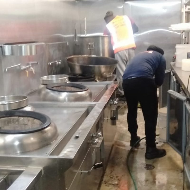 kitchen cleaning work