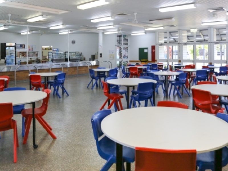 school canteen cleaning